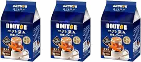 Amazon | DOUTOR コクと深みの香ばしブレンド コーヒー ドリップ